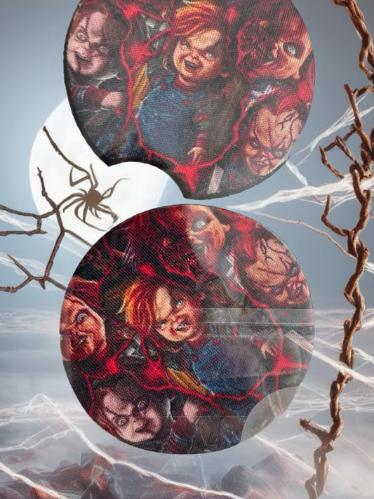 Chucky soft car coaster
